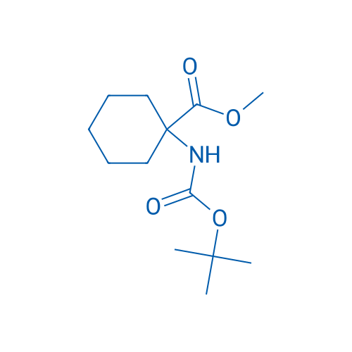 Methyl 1-((tert-butoxycarbonyl)amino)cyclohexanecarboxylate 250mg