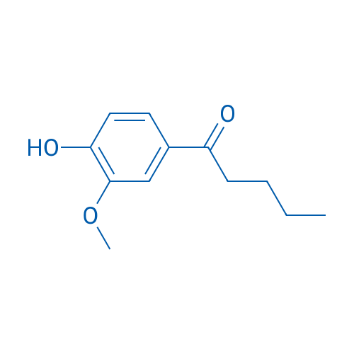 1-(4-Hydroxy-3-methoxyphenyl)pentan-1-one 5g