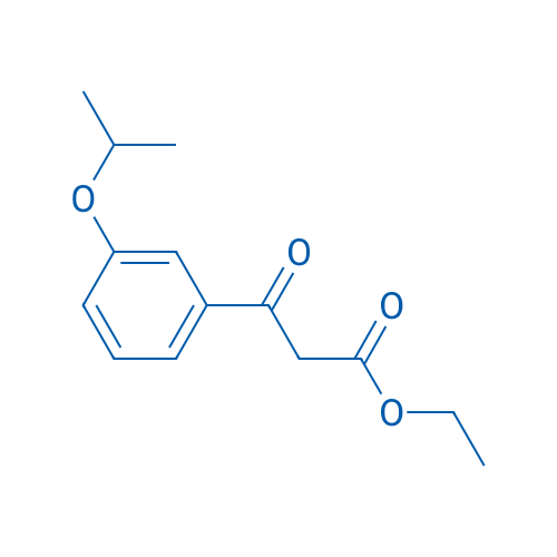 Ethyl 3-(3-isopropoxyphenyl)-3-oxopropanoate 1g