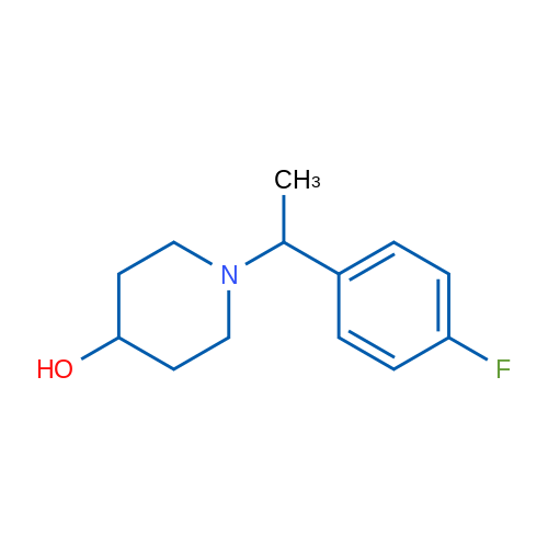 1-(1-(4-Fluorophenyl)ethyl)piperidin-4-ol 1g
