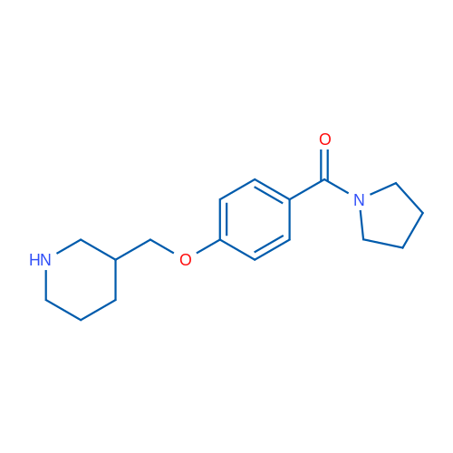 (4-(piperidin-3-ylmethoxy)phenyl)(pyrrolidin-1-yl)methanone 1g