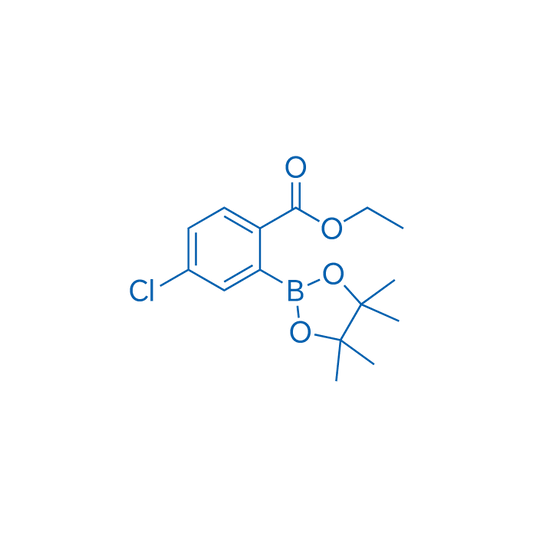 Ethyl 4-chloro-2-(4,4,5,5-tetramethyl-1,3,2-dioxaborolan-2-yl)benzoate 250mg