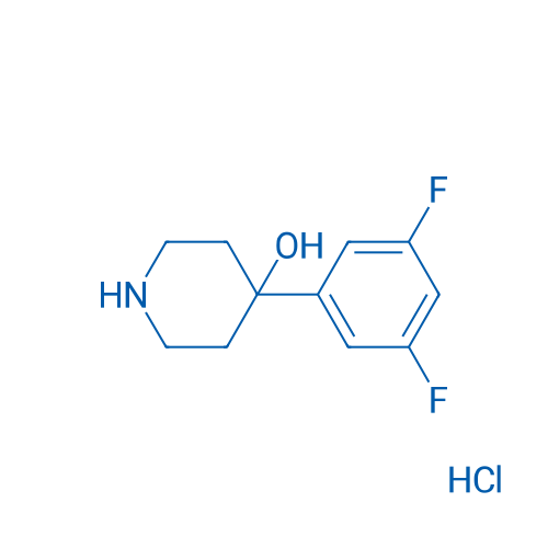 4-(3,5-Difluorophenyl)piperidin-4-ol hydrochloride 100mg