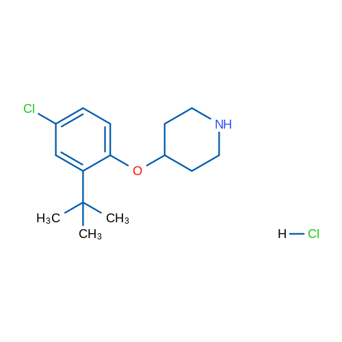 4-(2-(tert-Butyl)-4-chlorophenoxy)piperidine hydrochloride 5g
