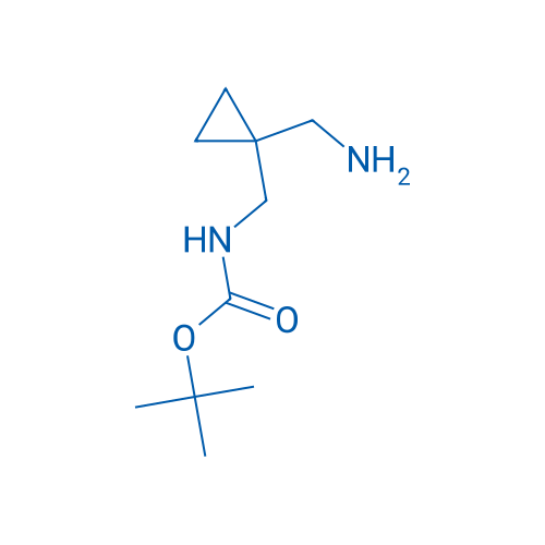 tert-Butyl ((1-(aminomethyl)cyclopropyl)methyl)carbamate 100mg