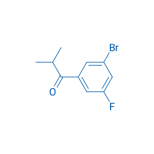 1-(3-Bromo-5-fluorophenyl)-2-methylpropan-1-one 100mg