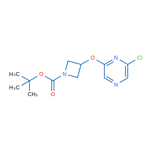 tert-Butyl 3-(6-chloropyrazin-2-yloxy)azetidine-1-carboxylate 1g