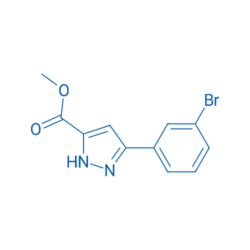 methyl 3-(3-bromophenyl)-1H-pyrazole-5-carboxylate 1g