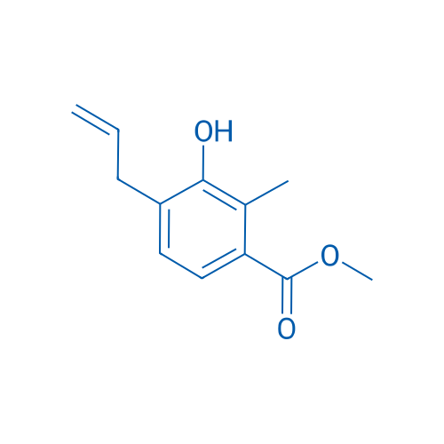 Methyl 4-allyl-3-hydroxy-2-methylbenzoate 250mg