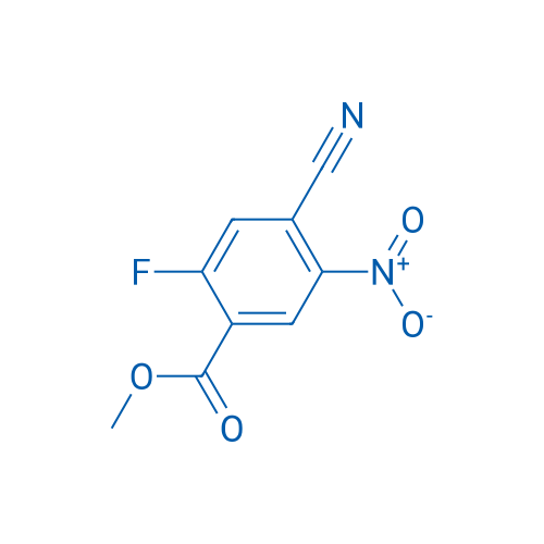 Methyl 4-cyano-2-fluoro-5-nitrobenzoate 250mg