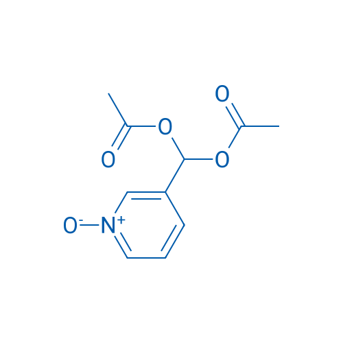Methanediol, 1-(1-oxido-3-pyridinyl)-, 1,1-diacetate 1g