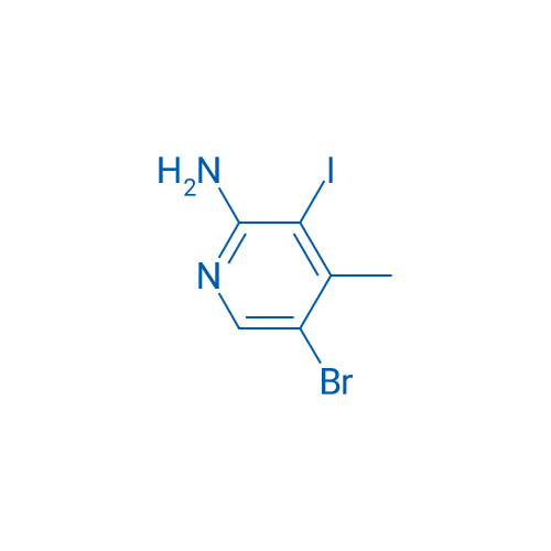 5-Bromo-3-iodo-4-methylpyridin-2-amine 250mg