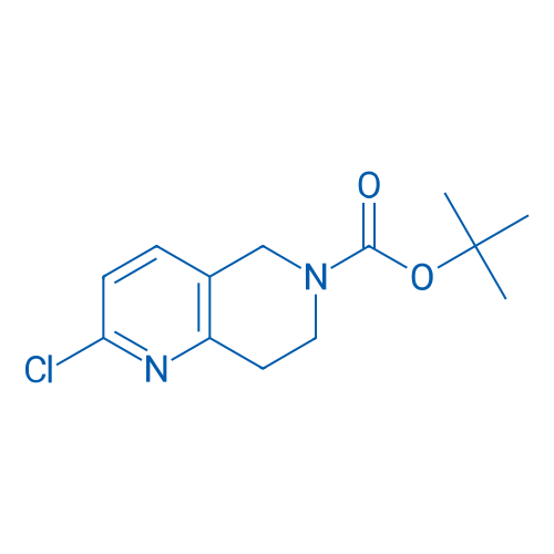 tert-Butyl 2-chloro-7,8-dihydro-1,6-naphthyridine-6(5H)-carboxylate 100mg
