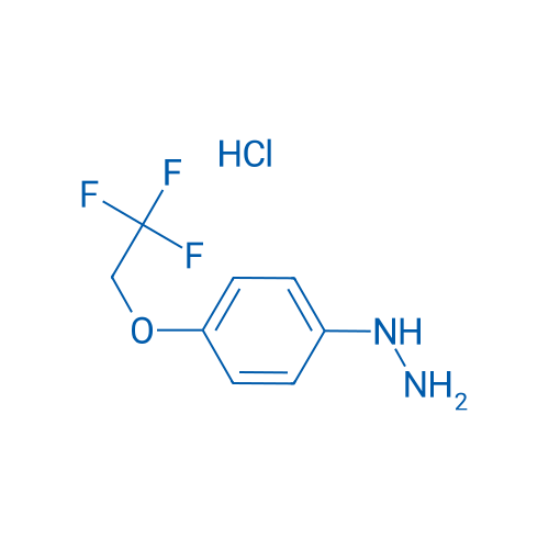 (4-(2,2,2-Trifluoroethoxy)phenyl)hydrazine hydrochloride 100mg