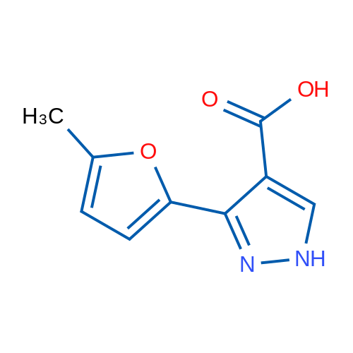 3-(5-Methylfuran-2-yl)-1H-pyrazole-4-carboxylic acid 1g