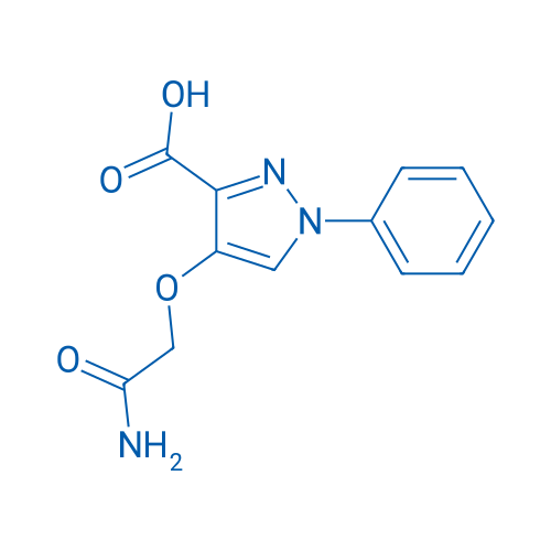 4-(Carbamoylmethoxy)-1-phenyl-1H-pyrazole-3-carboxylic acid 1g