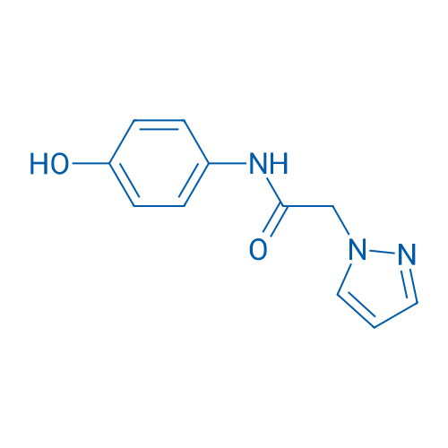 N-(4-Hydroxyphenyl)-2-(1H-pyrazol-1-yl)acetamide 250mg