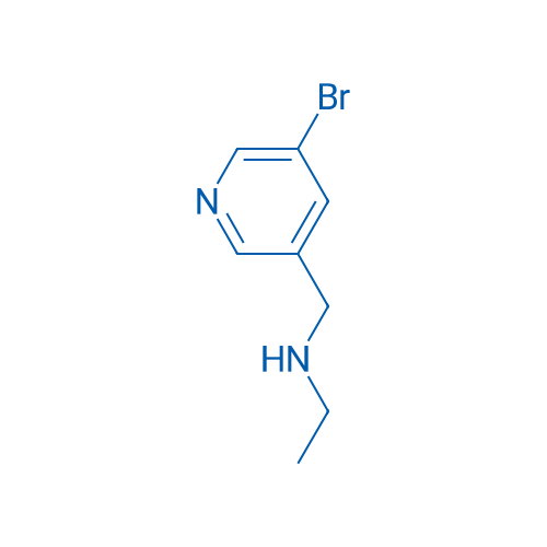 N-((5-Bromopyridin-3-yl)methyl)ethanamine 250mg