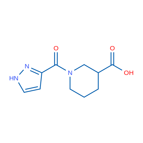 1-(1H-Pyrazole-3-carbonyl)piperidine-3-carboxylic acid 1g