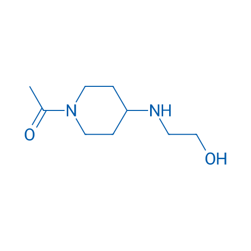 1-(4-((2-Hydroxyethyl)amino)piperidin-1-yl)ethanone 1g
