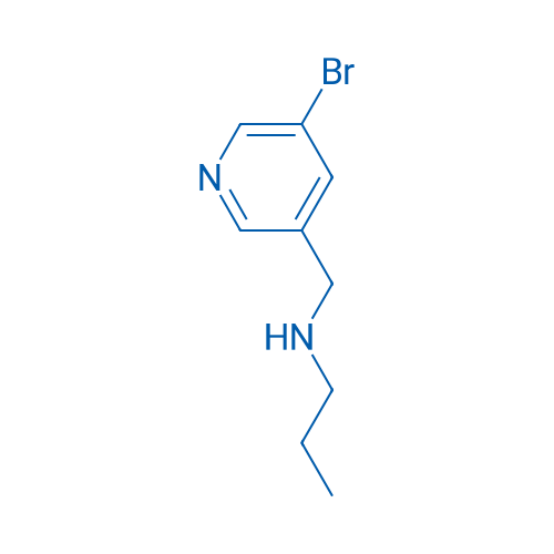 N-((5-Bromopyridin-3-yl)methyl)propan-1-amine 1g