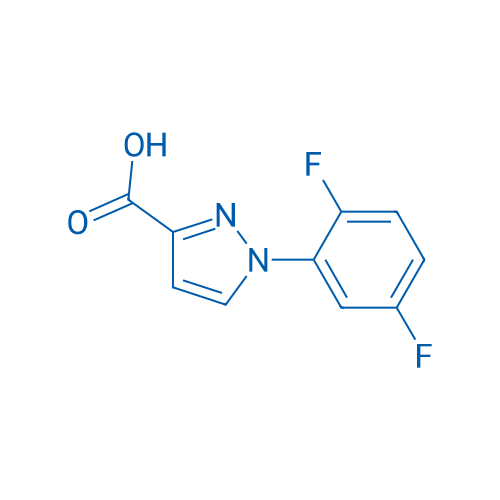 1-(2,5-Difluorophenyl)-1H-pyrazole-3-carboxylic acid 250mg