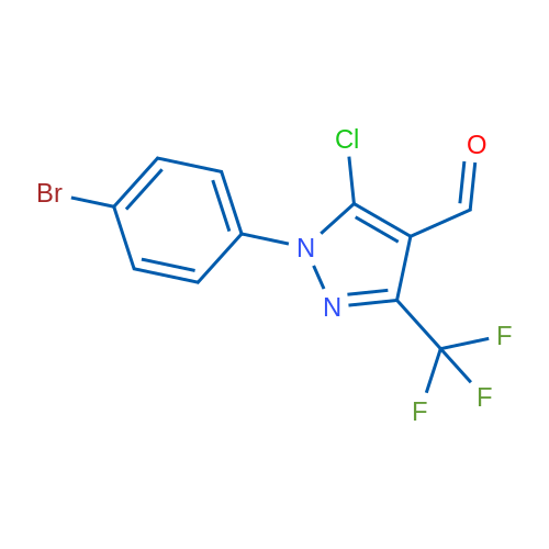 1-(4-Bromophenyl)-5-chloro-3-(trifluoromethyl)-1H-pyrazole-4-carbaldehyde 1g