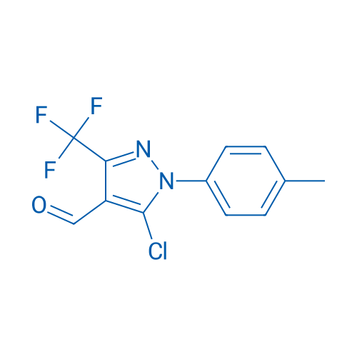 5-Chloro-3-(trifluoromethyl)-1-p-tolyl-1H-pyrazole-4-carbaldehyde 100mg