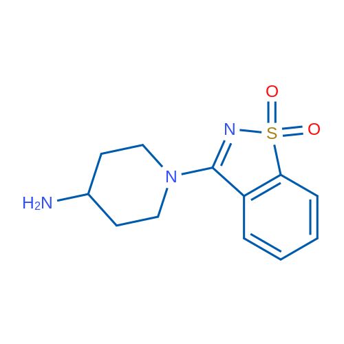 3-(4-Aminopiperidin-1-yl)benzo[d]isothiazole 1,1-dioxide 1g