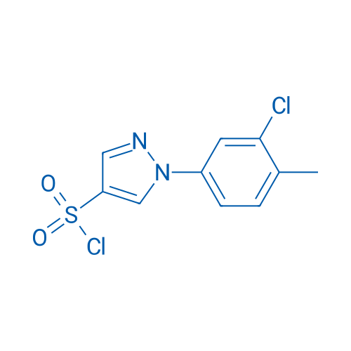 1-(3-Chloro-4-methylphenyl)-1H-pyrazole-4-sulfonyl chloride 250mg