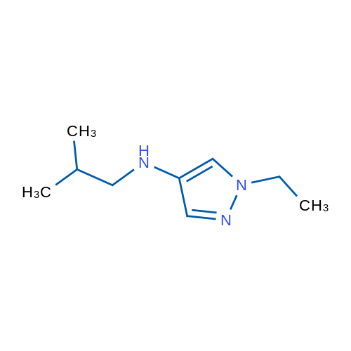 1-Ethyl-N-(2-methylpropyl)-1H-pyrazol-4-amine 5g