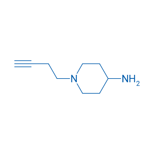 1-(But-3-yn-1-yl)piperidin-4-amine 100mg