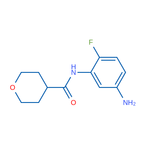 N-(5-Amino-2-fluorophenyl)tetrahydro-2H-pyran-4-carboxamide 1g