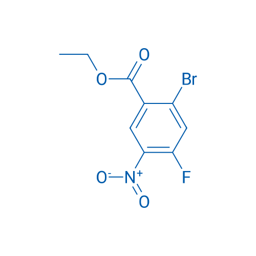 Ethyl 2-bromo-4-fluoro-5-nitrobenzoate 250mg