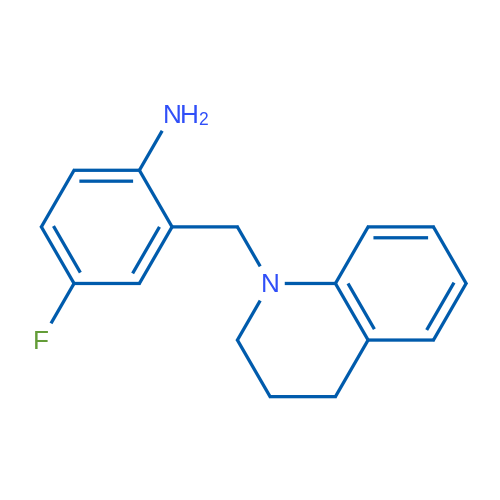 2-((3,4-Dihydroquinolin-1(2H)-yl)methyl)-4-fluoroaniline 5g
