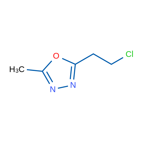 2-(2-Chloroethyl)-5-methyl-1,3,4-oxadiazole 1g