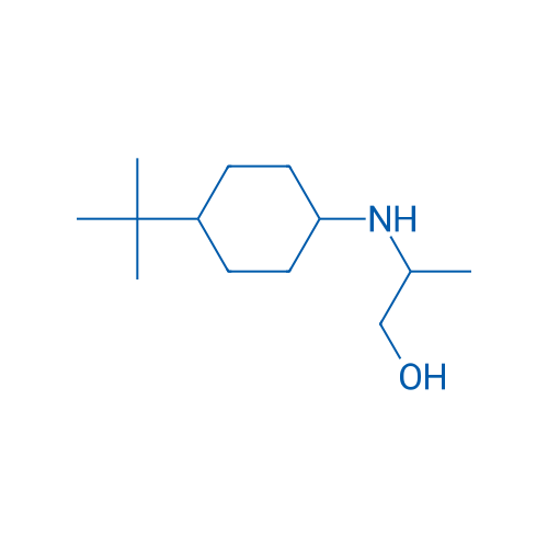 2-((4-(tert-Butyl)cyclohexyl)amino)propan-1-ol 100mg