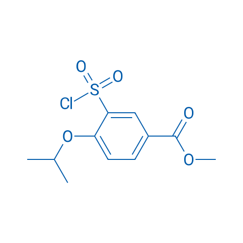 Methyl 3-(chlorosulfonyl)-4-(propan-2-yloxy)benzoate 1g