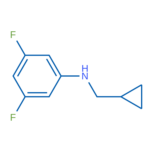 N-(Cyclopropylmethyl)-3,5-difluoroaniline 1g