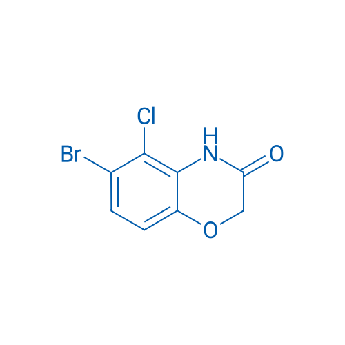 6-Bromo-5-chloro-2H-benzo[b][1,4]oxazin-3(4H)-one 250mg