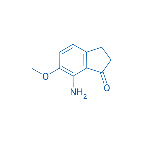 7-Amino-6-methoxy-2,3-dihydro-1H-inden-1-one 250mg