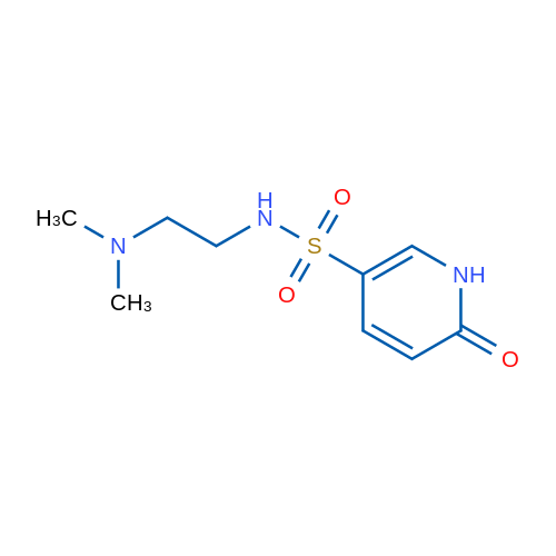 N-(2-(Dimethylamino)ethyl)-6-oxo-1,6-dihydropyridine-3-sulfonamide 1g