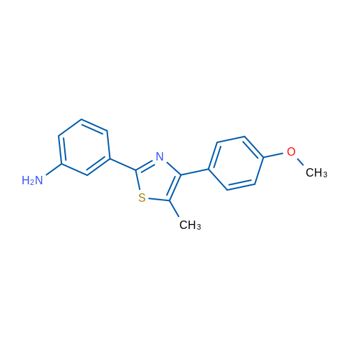 3-(4-(4-Methoxyphenyl)-5-methylthiazol-2-yl)aniline 1g