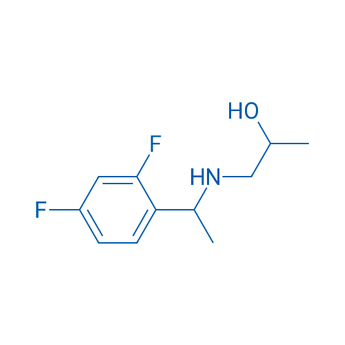 1-{[1-(2,4-difluorophenyl)ethyl]amino}propan-2-ol 1g