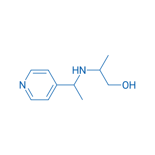 2-{[1-(pyridin-4-yl)ethyl]amino}propan-1-ol 100mg