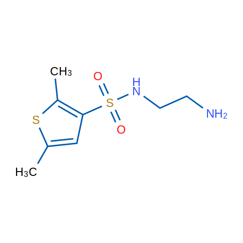 N-(2-Aminoethyl)-2,5-dimethylthiophene-3-sulfonamide 1g