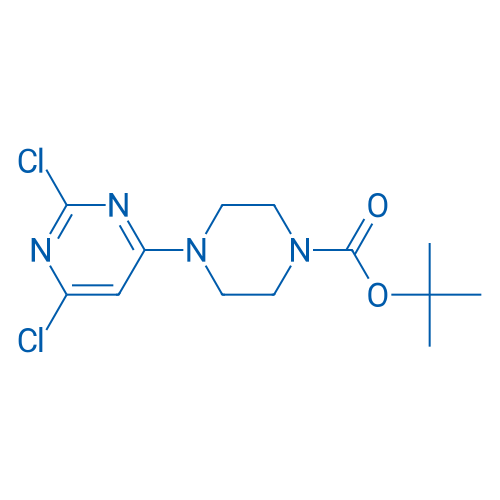 tert-Butyl 4-(2,6-dichloropyrimidin-4-yl)piperazine-1-carboxylate 250mg