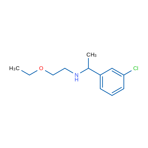 [1-(3-Chlorophenyl)ethyl](2-ethoxyethyl)amine 5g