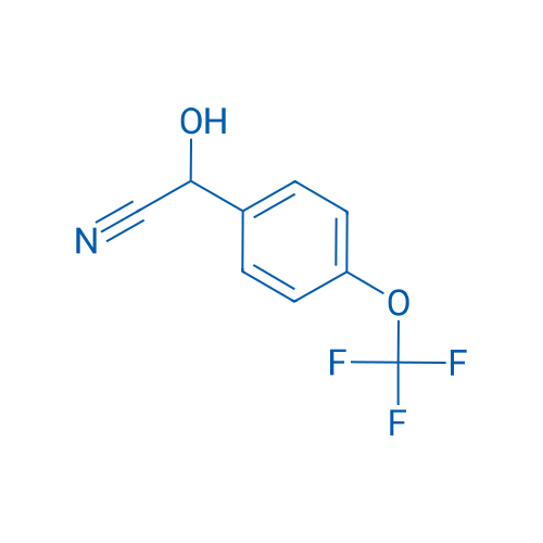 2-Hydroxy-2-(4-(trifluoromethoxy)phenyl)acetonitrile 250mg