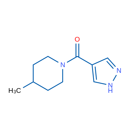 (4-Methylpiperidin-1-yl)(1H-pyrazol-4-yl)methanone 5g